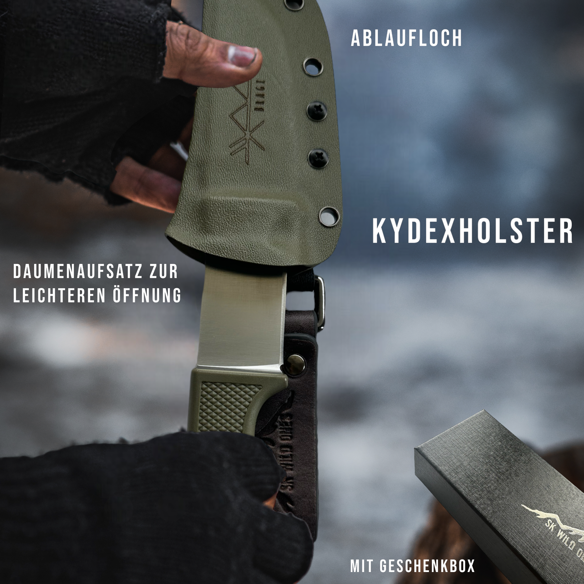 Bragi - Der Alleskönner mit 440 C Stahl