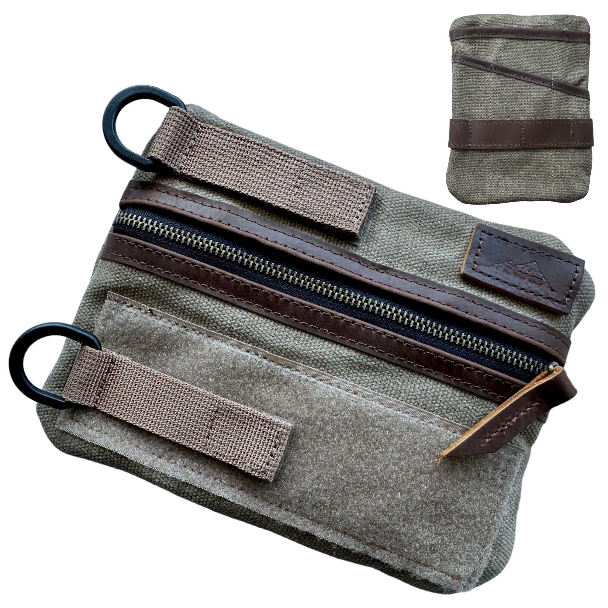 Baumwolle Echtleder Pouch | Echtleder Pouch | SK Wild Ones