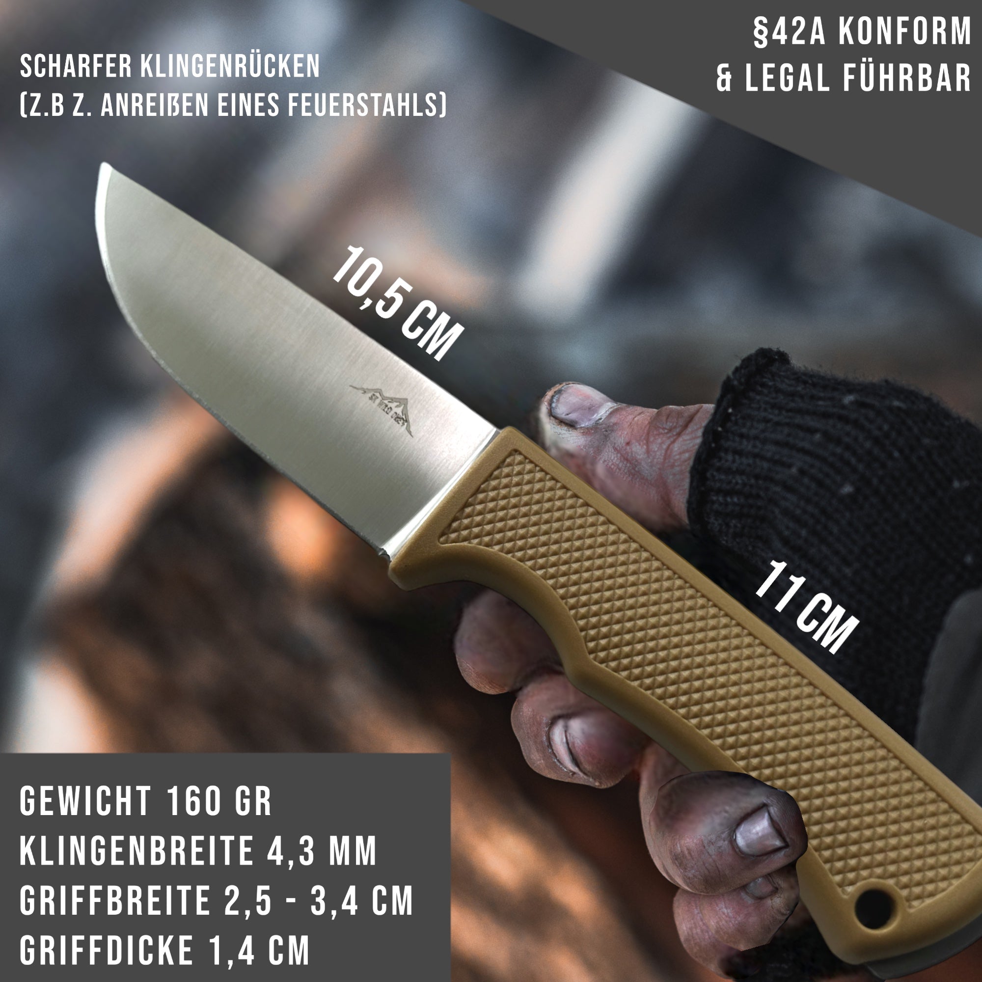 Bragi - Der Alleskönner mit 440 C Stahl