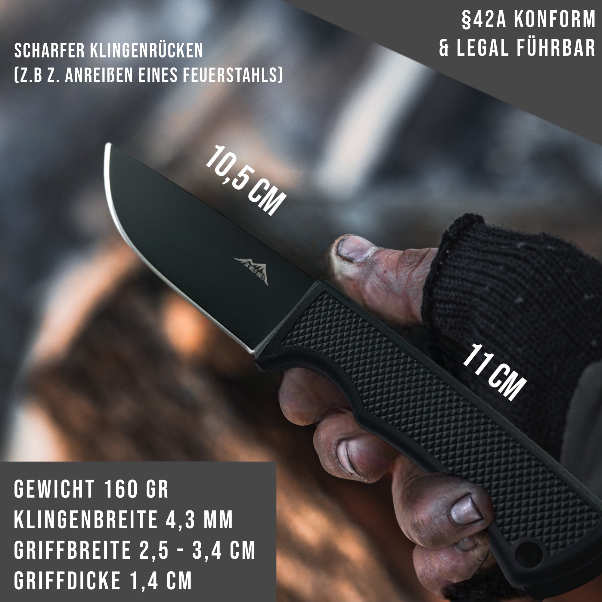 Bragi - Der Alleskönner mit 440 C Stahl