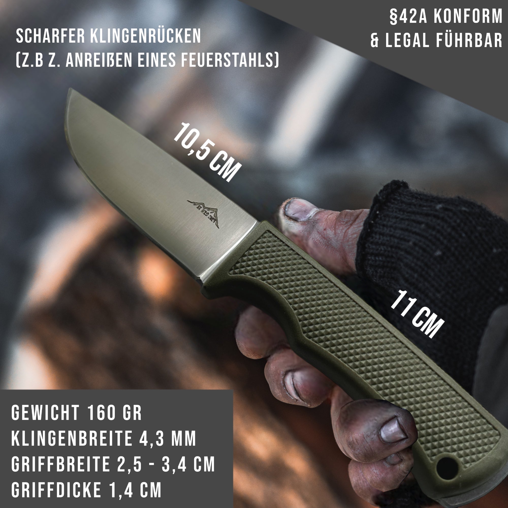 Bragi - Der Alleskönner mit 440 C Stahl