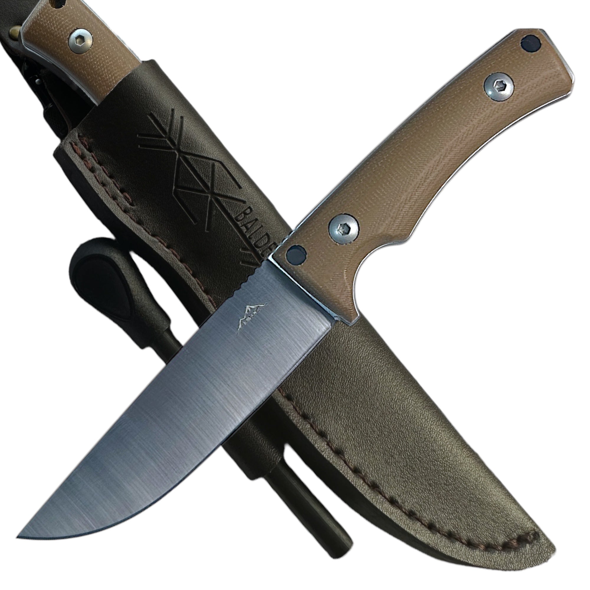 Balder - D2 Stahl & feinem Micarta Griff