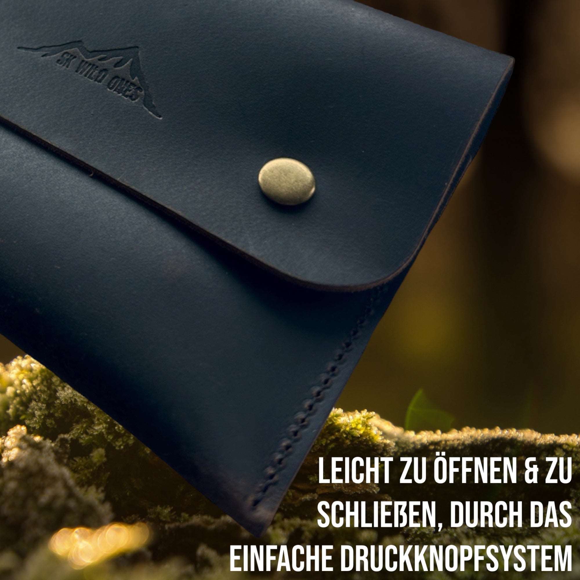 Outdoor Ledertasche | Zunderbeutel Ledertasche | SK Wild Ones