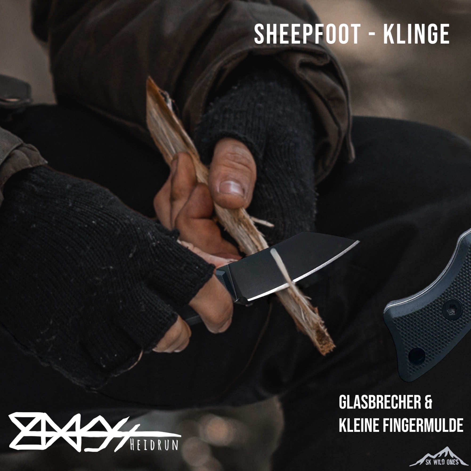 Heidrun - die kleine Sheepfootklinge