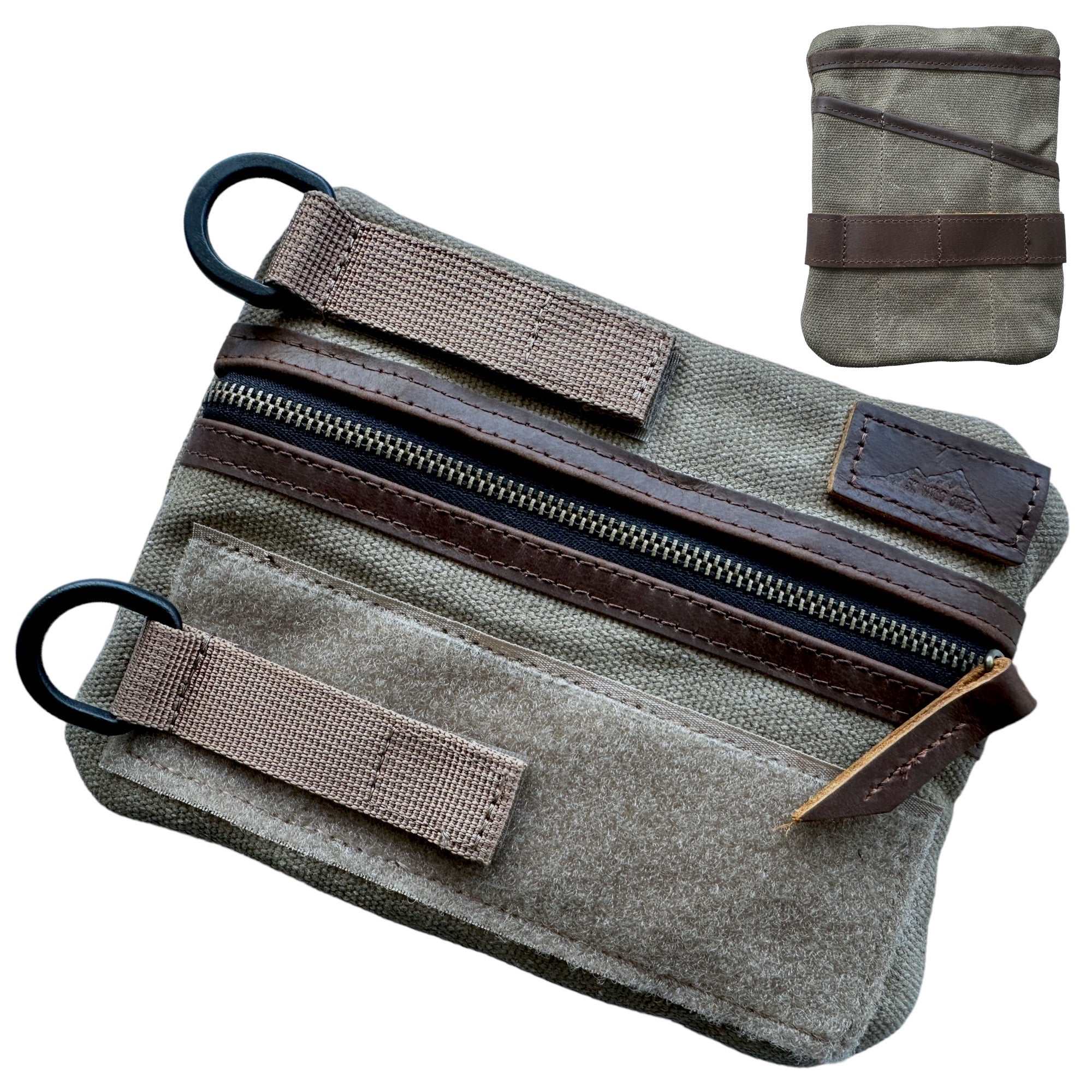 Baumwolle Echtleder Pouch |  Echtleder Pouch | SK Wild Ones