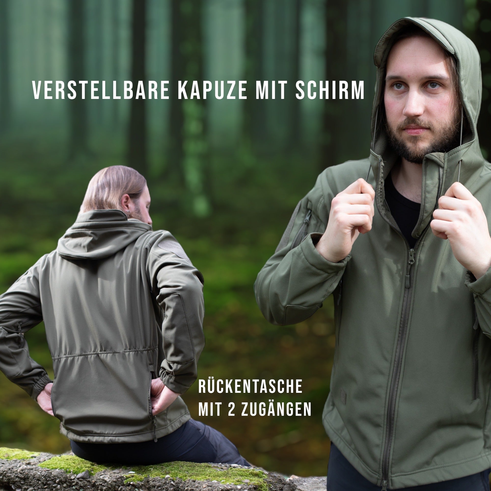 Herren Fleecejacken Outdoor | Hochwertige Fleecejacke | SK Wild Ones