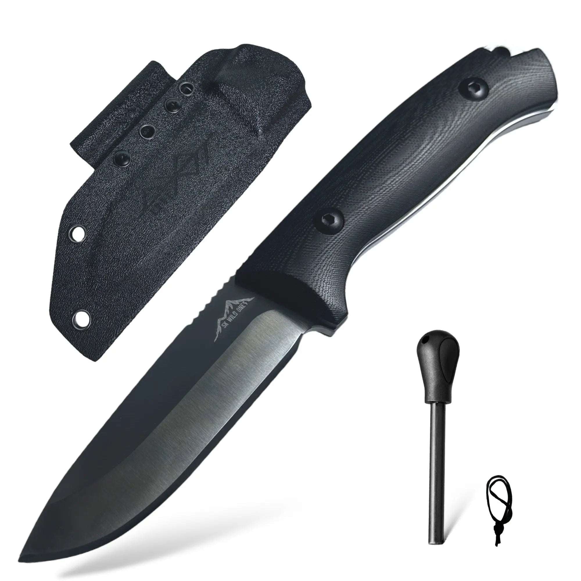 Outdoormesser Midnight Black | Outdoormesser | SK Wild Ones