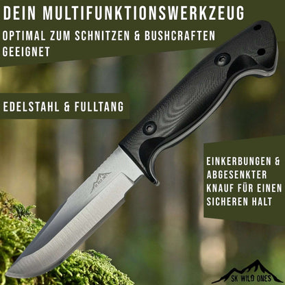 Outdoormesser Freya | Feststehendes Messer | SK Wild Ones