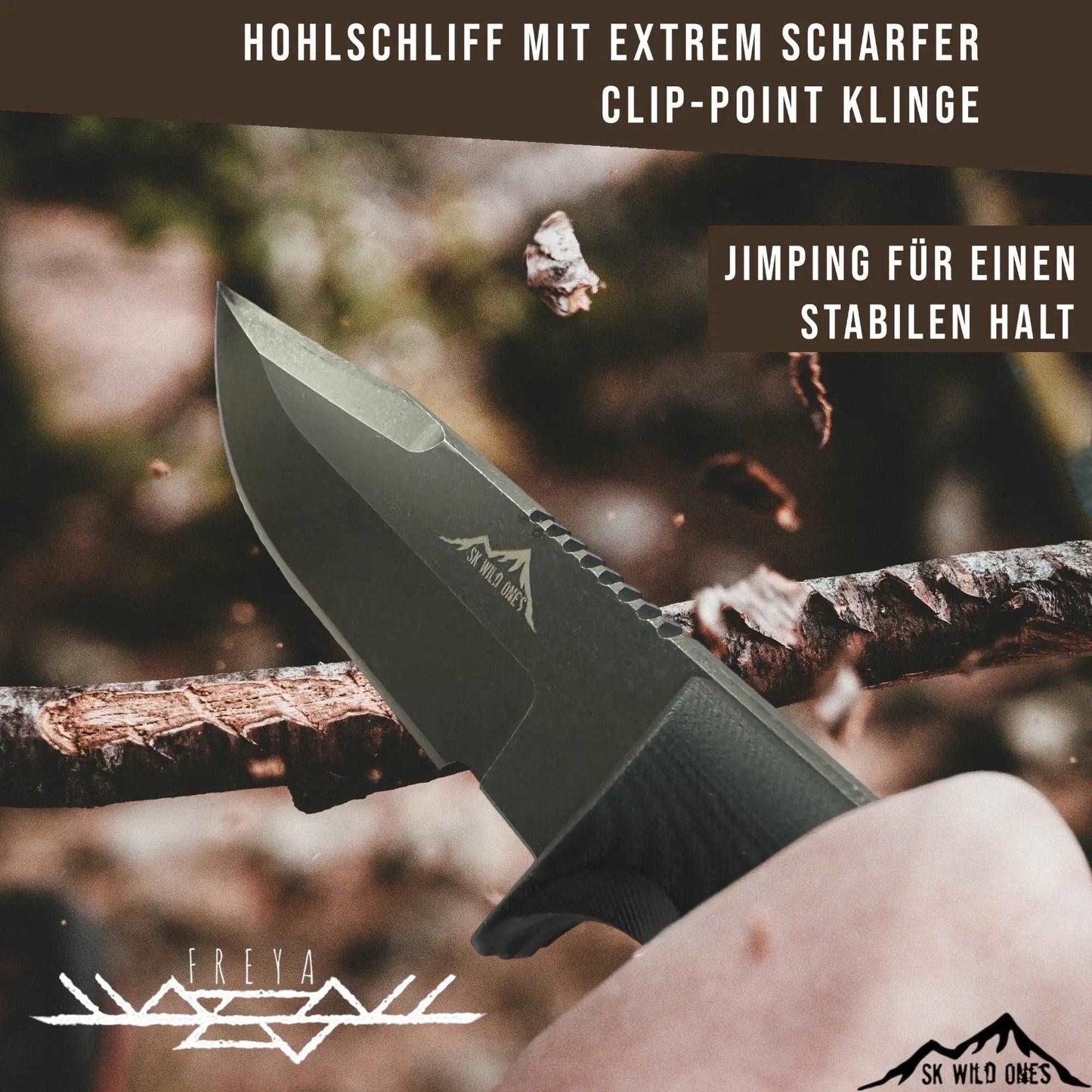 Outdoormesser Freya | Feststehendes Messer | SK Wild Ones