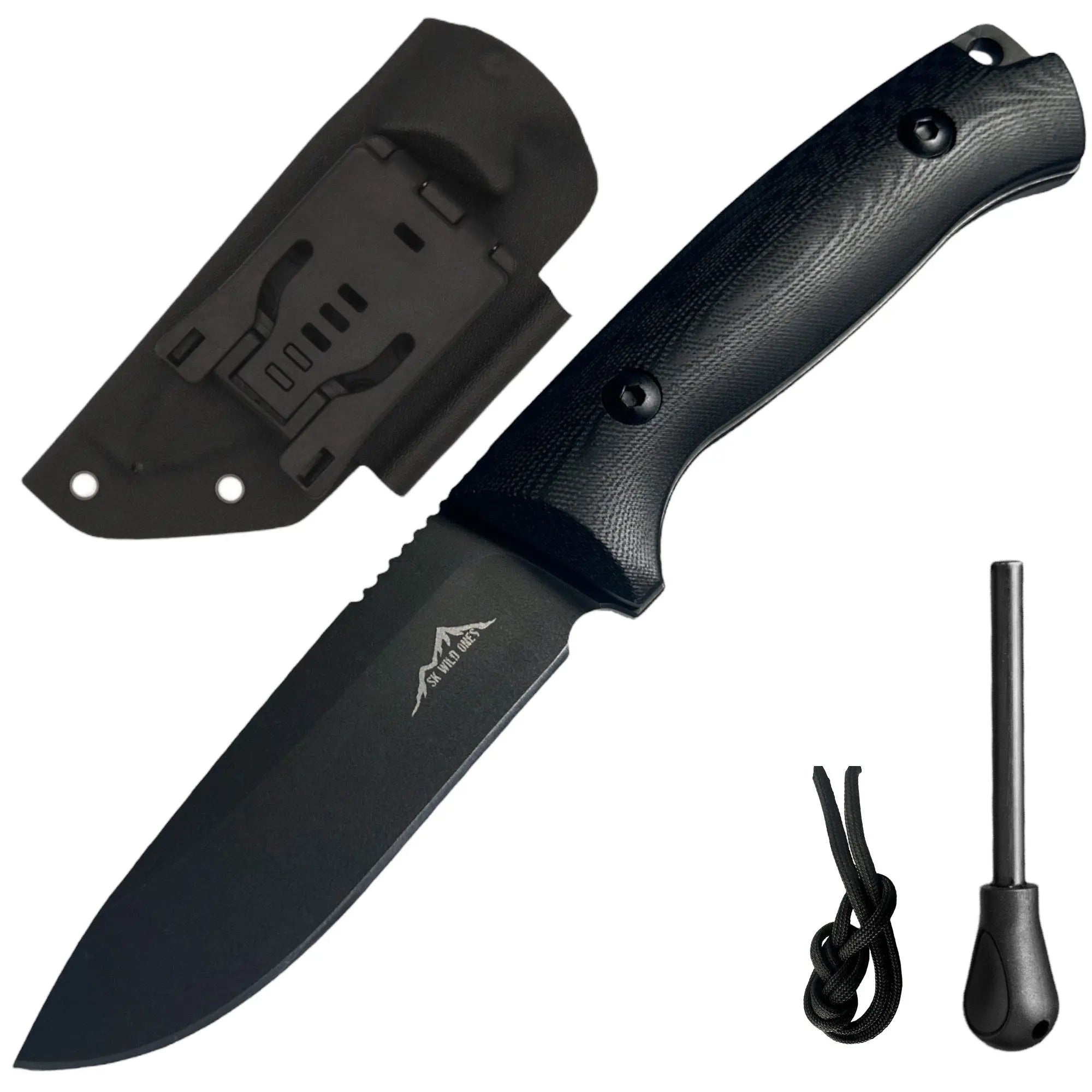 Outdoormesser Midnight Black | Outdoormesser | SK Wild Ones